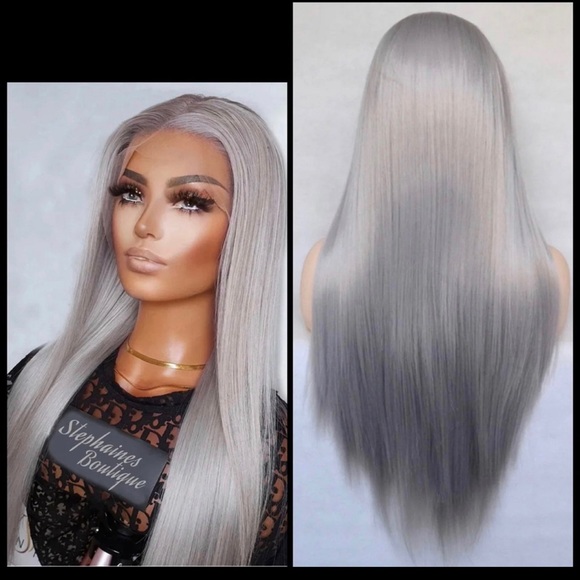 Human Hair Blended Lace Front Wig